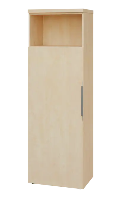 SIN 5 - 6DN kancelářská skříň, 1-dveřová/nika, levá, 1820x600x400, bříza světlá SIN 5 - 6DN kancelářská skříň, 1-dveřová/nika, levá, 1820x600x400, bříza světlá